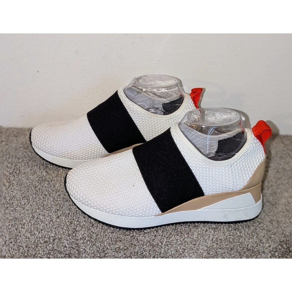 Alfani Step N Flex White Mesh Slip On Sneakers Size 9.5M‎ Comfort Shoes NEW